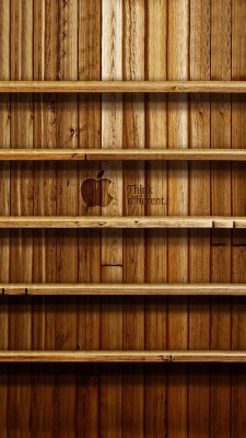 Bookshelf Ios7 Wallpaper Iphone Wallpaper Phone Wallpaper Wood