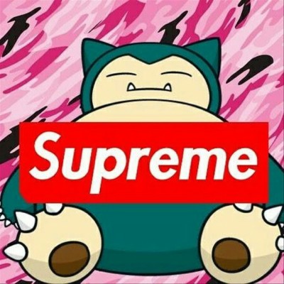 Pikachu Supreme, black, detective, gucci, gucci gang owl, pikachu, punk,  supreme, HD phone wallpaper