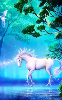 Unicorn Live Wallpaper - Unicorn Background 3d - 1024x600 Wallpaper ...