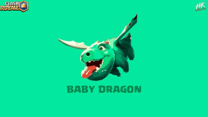 Clash Royale Cards Baby Dragon 10x627 Wallpaper Teahub Io