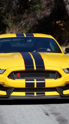 Yellow Ford Mustang Hd Wallpaper