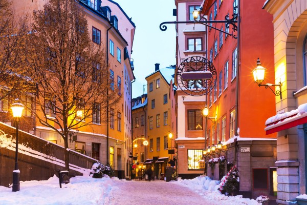 Stockholm Wallpaper - Stockholm Winter At Night - 3464x2309 Wallpaper ...