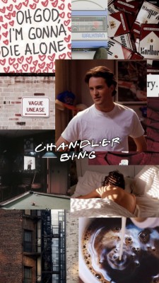 Chandler Bing, Joey Tribbiani, And Monica Geller Image - Lockscreen Chandler  Bing - 721x1280 Wallpaper 