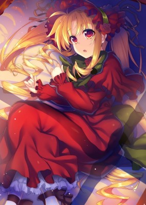 Anime, Anime Girls, Long Hair, Blonde, Red Eyes, Rozen - Fille Blonde ...