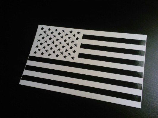 Black And Silver American Flag 29 Cool Hd Wallpaper - Symmetry ...