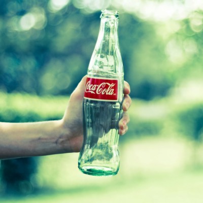 Preview Wallpaper Coca Cola, Bottle, Hand, Glass - Coca Cola 1080 X ...