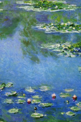 Painting Monet Water Lilies - 640x960 Wallpaper - teahub.io