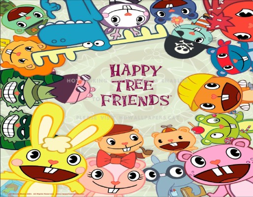 Happy Tree Friends Wallpaper Happy Tree Friends Characters Pop Up 1024x768 Wallpaper Teahub Io