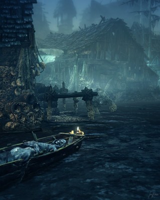 Bloodborne Fishing Hamlet Screenshots - 819x1024 Wallpaper - teahub.io