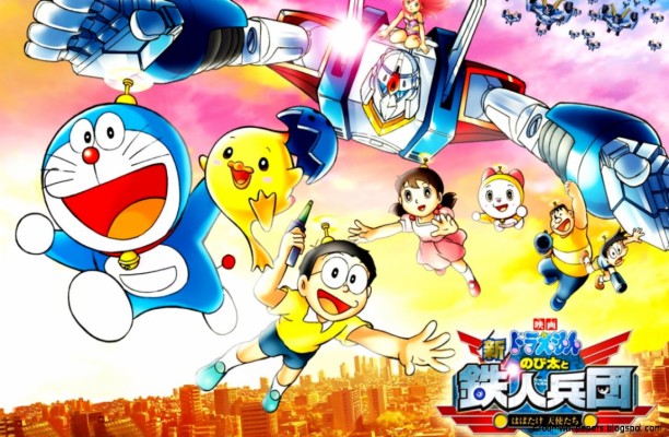 Doraemon Doraemon And Friends Doraemon - Doraemon And Nobita Little Space  War - 1152x744 Wallpaper 