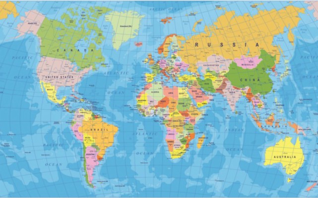 Download World Map Wallpapers and Backgrounds 