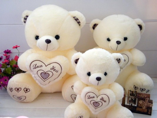 Love Romantic Teddy Bear - 910x607 Wallpaper - teahub.io