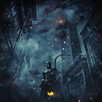 Batman The Dark Knight Blu - 1600x1600 Wallpaper - teahub.io