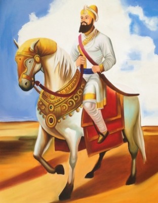 Guru Gobind Singh With Horse - 1024x588 Wallpaper - teahub.io