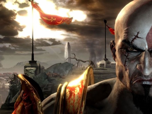 god of war 3 items menu