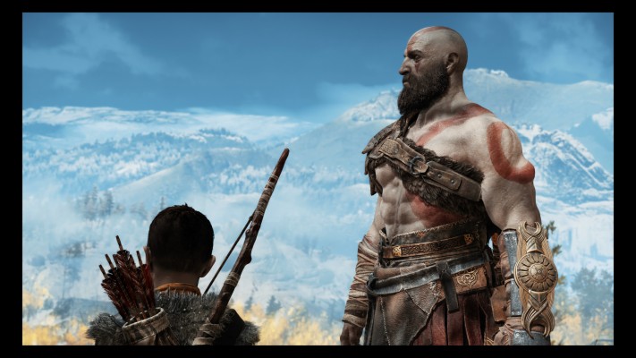 Kratos God Of War 4 Side - 1920x1080 Wallpaper - teahub.io