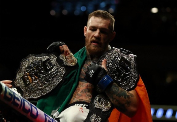 Conor Mcgregor 2 Titles - 1024x709 Wallpaper - teahub.io