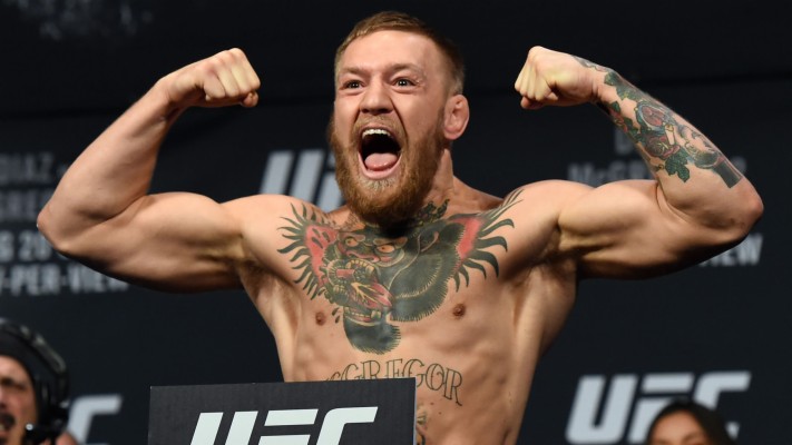 Conor Mcgregor Weighed In At 168lbs Conor Mcgregor Biggest Weight 2048x1152 Wallpaper Teahub Io