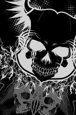 Skull Iphone Wallpaper - Imágenes De Fondo De Calaveras - 640x960 Wallpaper  - teahub.io