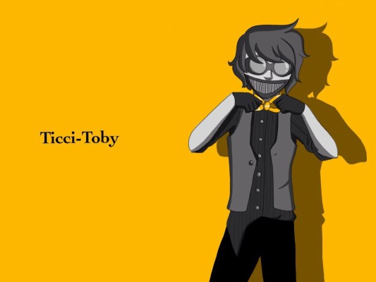 Creepypasta And Ticci Toby Image - Creepypasta Ticci Toby Fancy  - HD Wallpaper