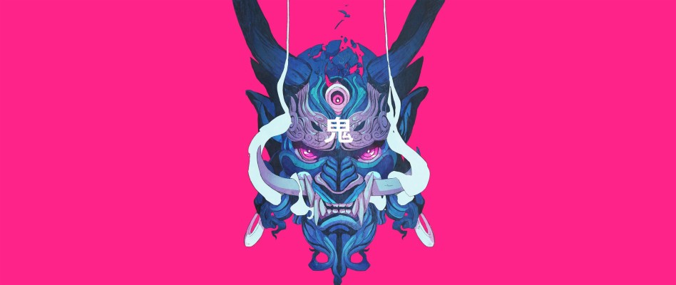 Thumb Image - Japanese Art Oni Mask - 1789x2400 Wallpaper - teahub.io