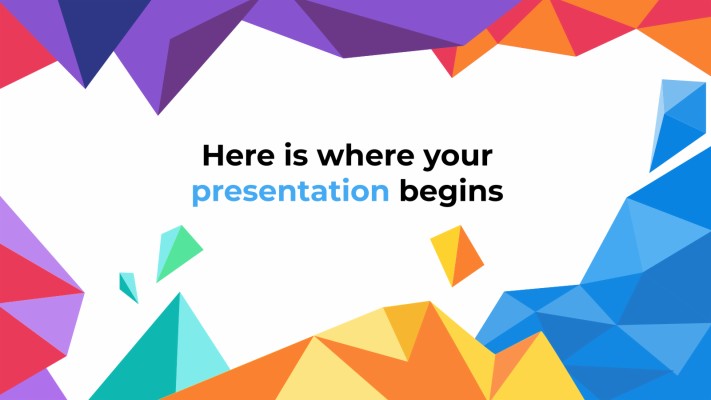 Colorful Template For Powerpoint - 1600x900 Wallpaper - teahub.io