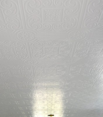 Faux Tin Ceiling Wallpaper Paint - Ceiling - 1024x600 Wallpaper - teahub.io