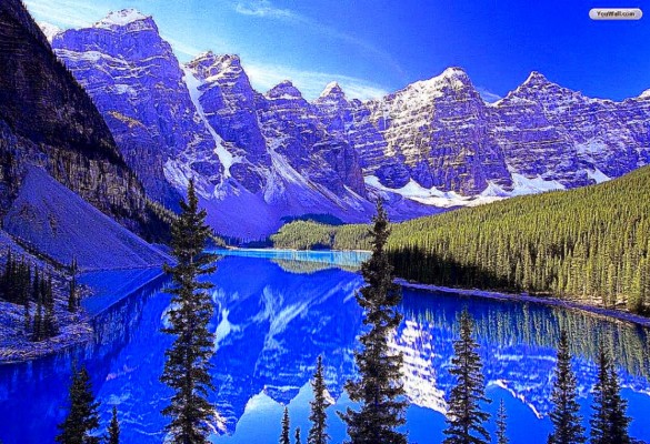 Free Wallpapers And Screensavers For Tablets - Moraine Lake - 1113x760 ...