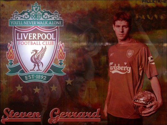 Steven Gerrard Liverpool Youll Never Walk Alone 1024x768 Wallpaper Teahub Io
