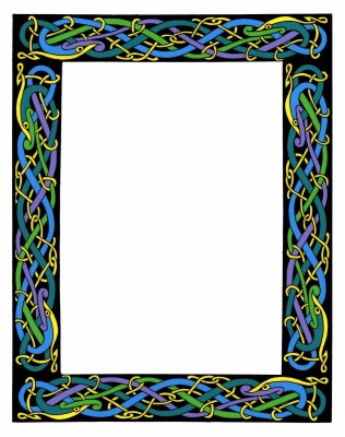 Celtic Clipart Border - Celtic Knot Border Clipart - 1267x1600 ...