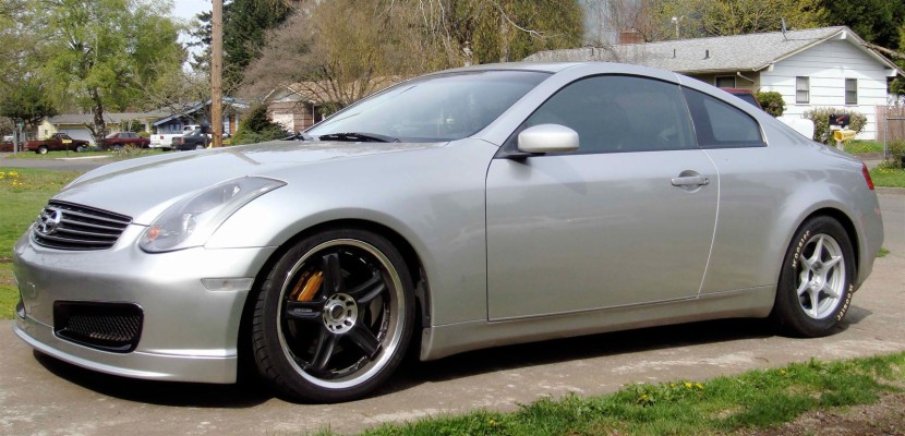 2004 Infiniti G35 Coupe Desktop Wallpaper - Infiniti G35 Side View ...