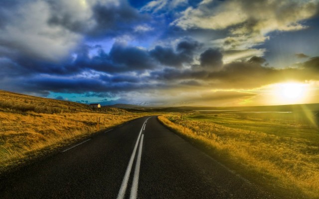 Best Hd Landscape Wallpapers Group - Open Road - 1920x1200 Wallpaper -  