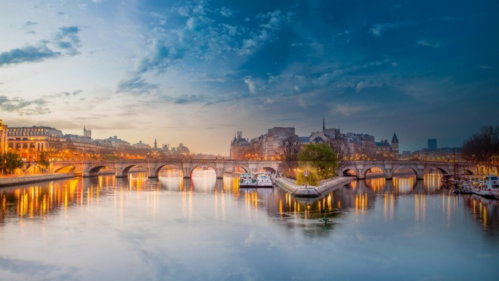 Wallpaper Paris, France, Seine River, Bridge Data-src - Paris Seine ...