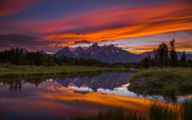 Download Wallpaper Thomas Moulton Barn, Mormon Row, - Teton Mountains ...