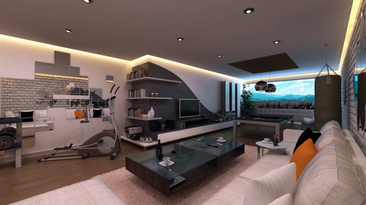 gaming-room-3d-model-1920x1080-wallpaper-teahub-io