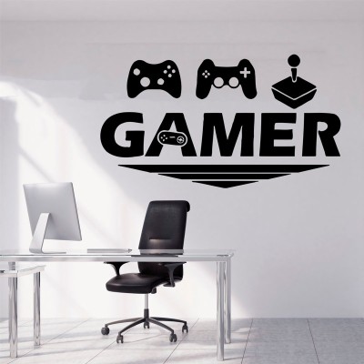 Gamer Wall Decal Gamer Decals Gaming Time Xbox Controller - Gamer ...