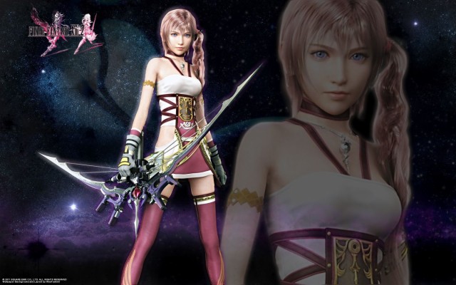 Video Games Sword Claire Farron Final Fantasy Xiii Final Fantasy Xiii 2 Art 728x1100 Wallpaper Teahub Io