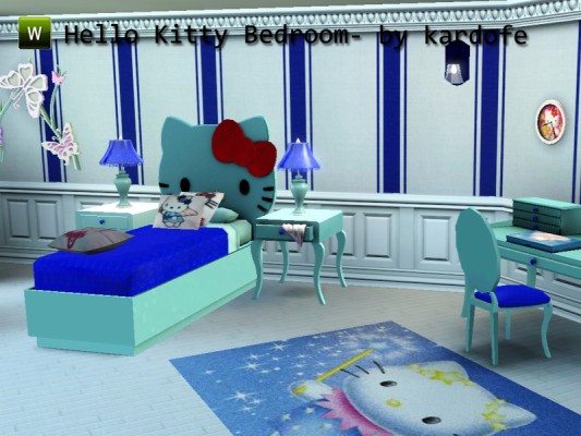 Hello Kitty Room Set Hello Kitty Bedroom Hello Kitty - Hello Kitty Small  Room Design - 1024x680 Wallpaper 