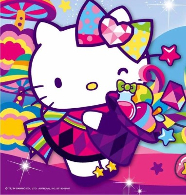 Rainbow Hello Kitty Wallpaper - Hello Kitty - 722x755 Wallpaper - teahub.io