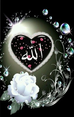 Allah In A Heart 590x926 Wallpaper Teahub Io