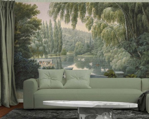 Papier Peint Panoramique Paysage - Studio Couch - 1535x765 Wallpaper ...