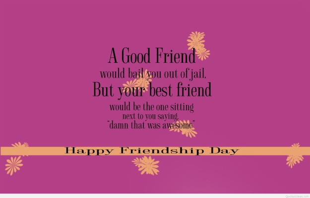 Best Friend Quotes For Friendship Day - 1600x900 Wallpaper - teahub.io