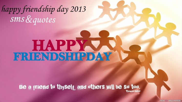 Quotes Wallpapers Happy Friendship Day Wallpaper 36171 - Itni Si Hasi ...