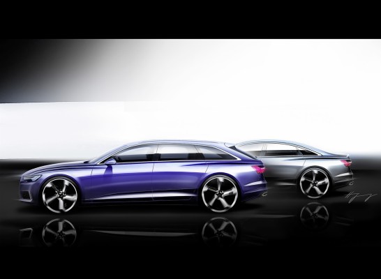 2019 Audi A6 Avant Design Sketch Wallpapers - Audi A6 Design Sketch ...