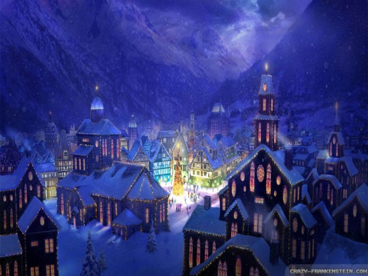 Christmas Night Wallpaper - 2560x1600 Wallpaper - teahub.io