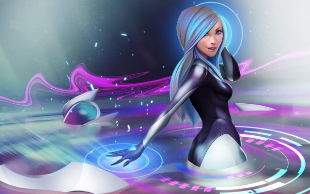 Dj Sona By Jcom210 By Jon Martin - Anime  - HD Wallpaper