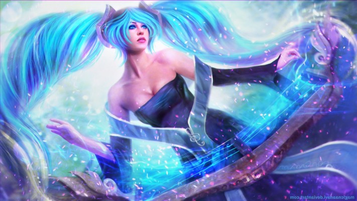 Dj Sona League Of Legends Cosplay Pictures - League Of Legends Wallpaper Sona  - HD Wallpaper