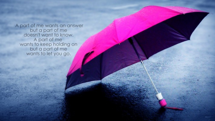 Let Go - Quotes About Umbrella And Love - 1920x1080 Wallpaper - teahub.io