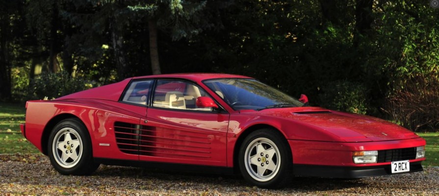 High Resolution Wallpaper - Ferrari Testarossa Star Silver - 1480x661 ...