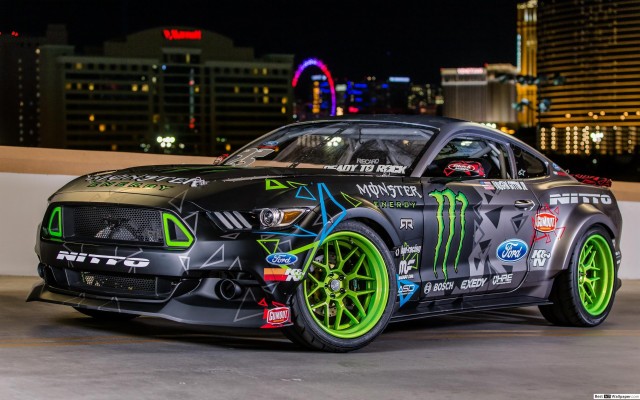 Ford mustang monster energy